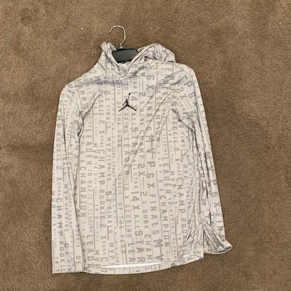 Jordan long sleeve with hood